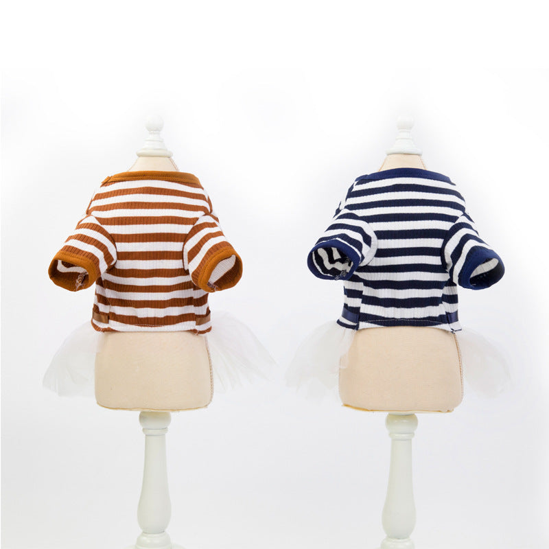 Teddy Bear Dog Dress for Small Dogs