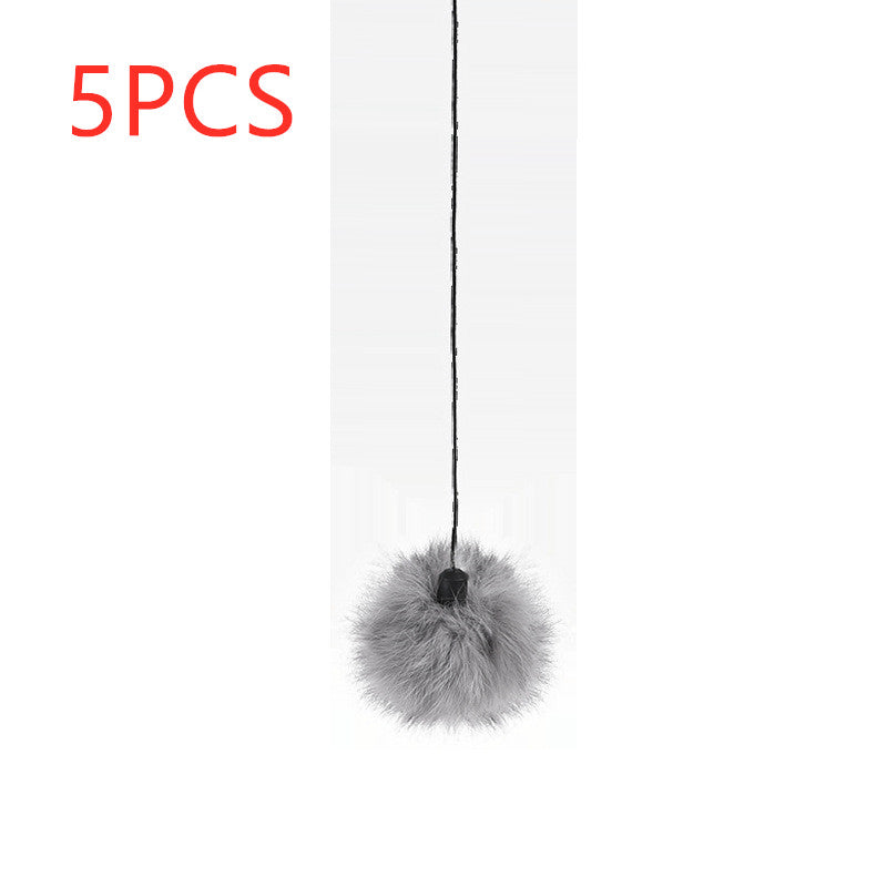 Interactive Electric Motion Cat Toy with Feather Ball