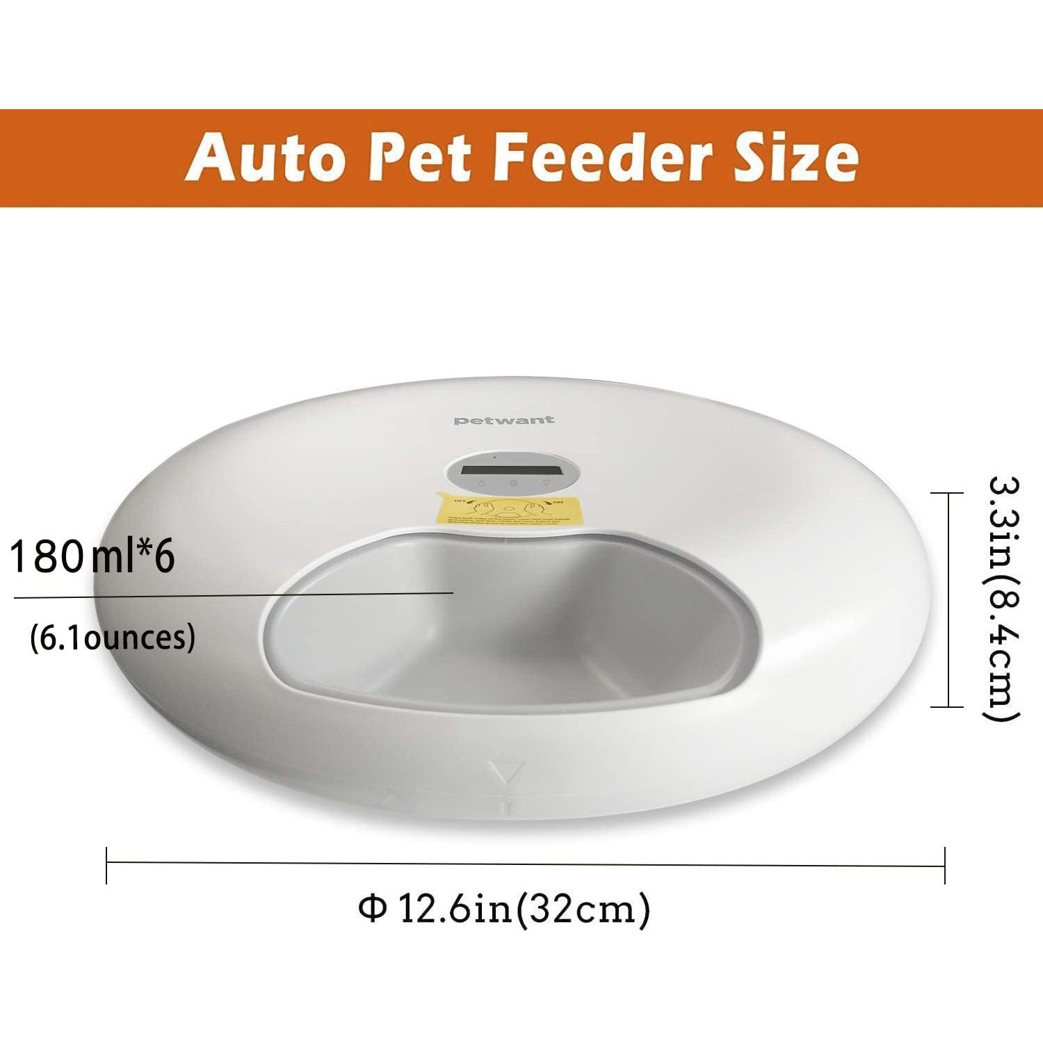 Petsomania Automatic Feeder for Pet Cats and Dogs