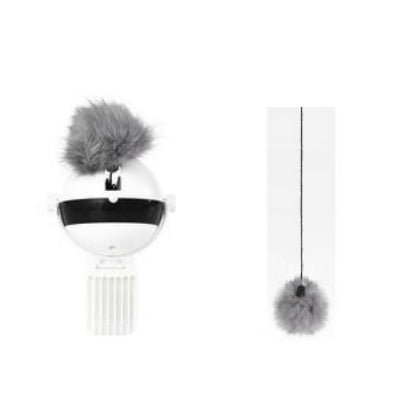 Interactive Electric Motion Cat Toy with Feather Ball