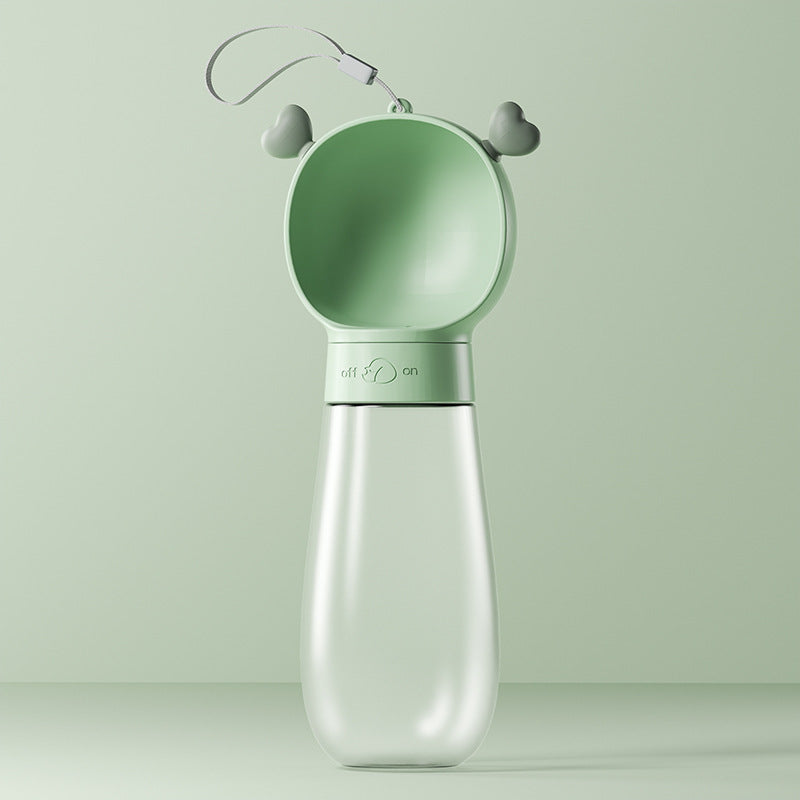 Portable Dog Water Bottle with Feeder Cup