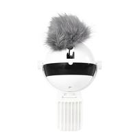 Interactive Electric Motion Cat Toy with Feather Ball