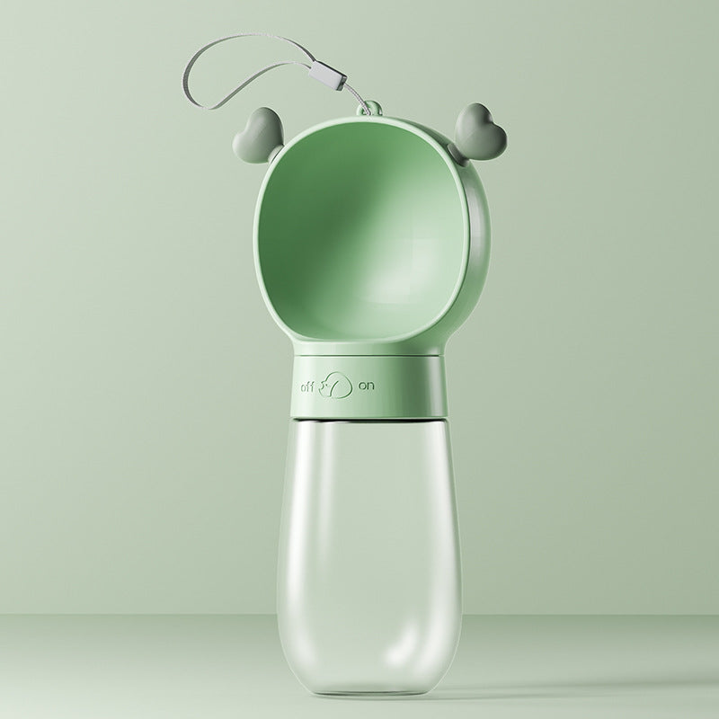 Portable Dog Water Bottle with Feeder Cup