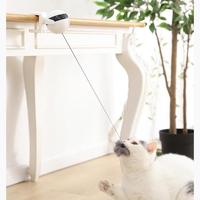 Interactive Electric Motion Cat Toy with Feather Ball