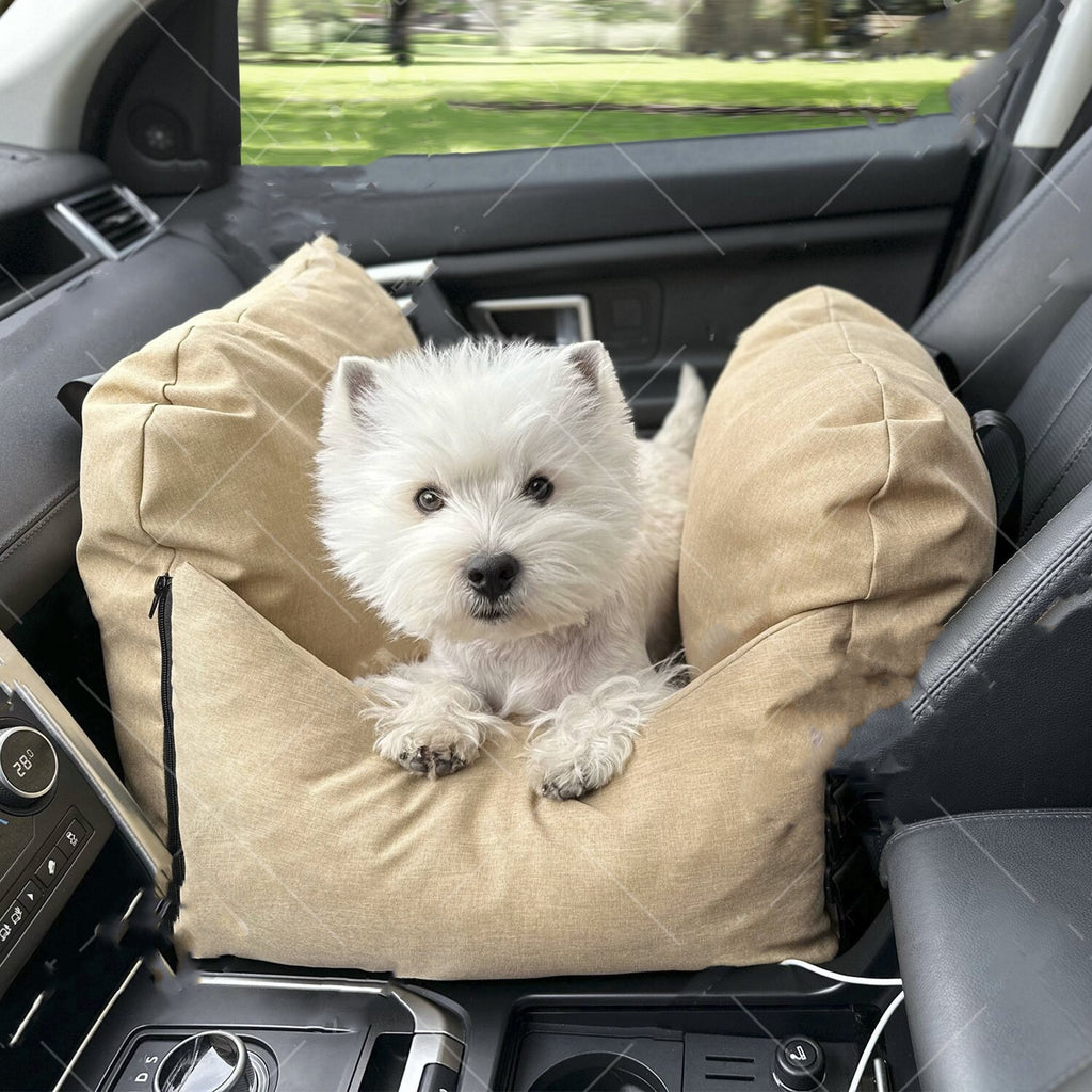 Portable Travel Dog Car Kennel – Removable & Washable
