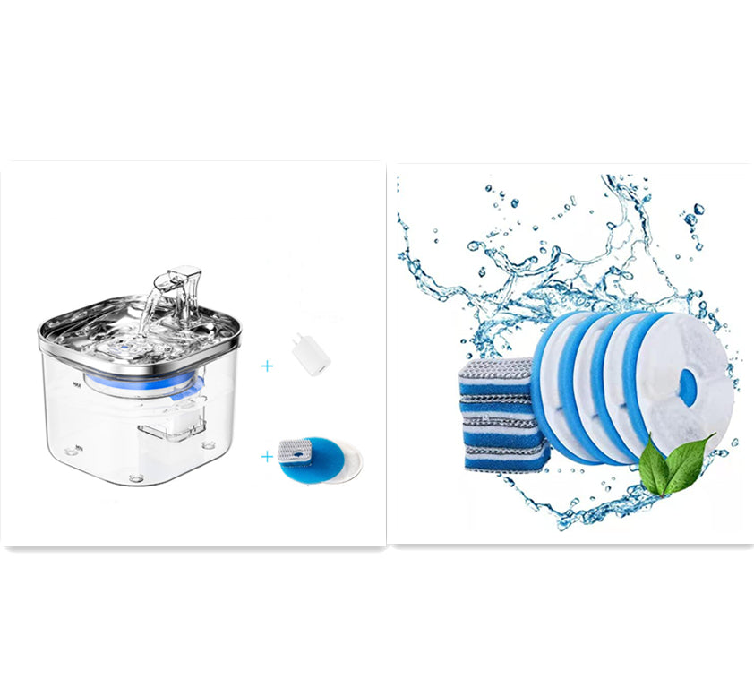 Stainless Steel Automatic Pet Water Fountain 2L