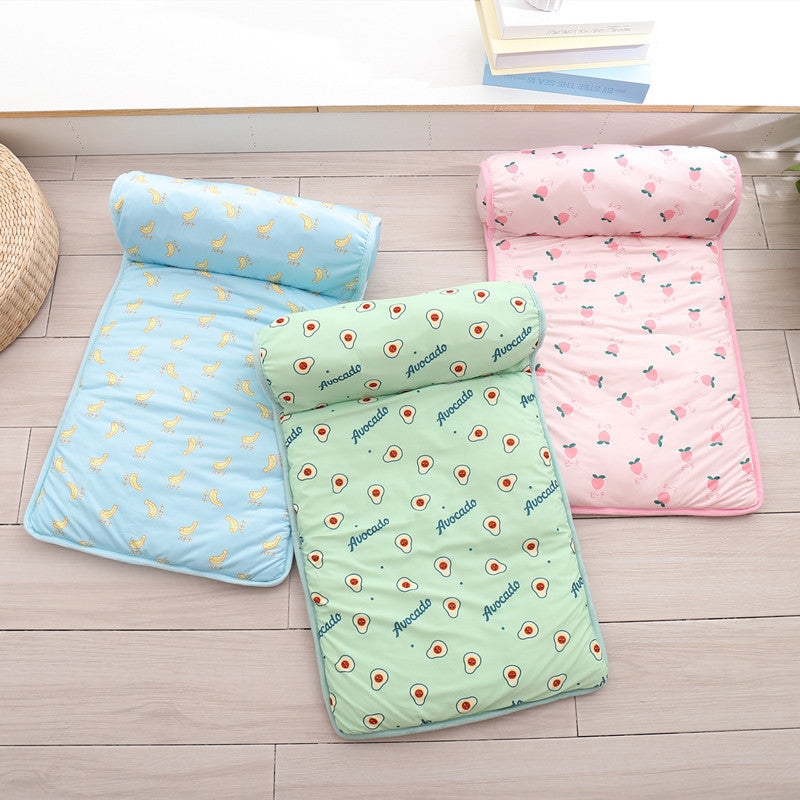Cooling Pet Mat Ice Silk Dog & Cat Bed