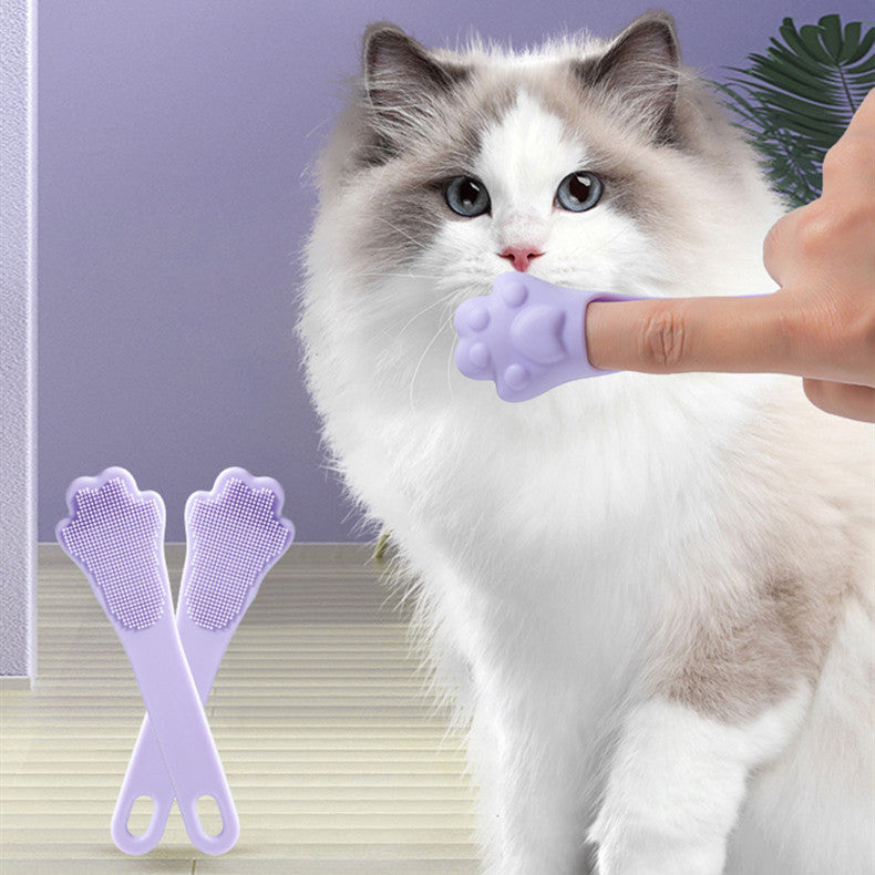 Dog Finger Toothbrush for Dental Cleaning