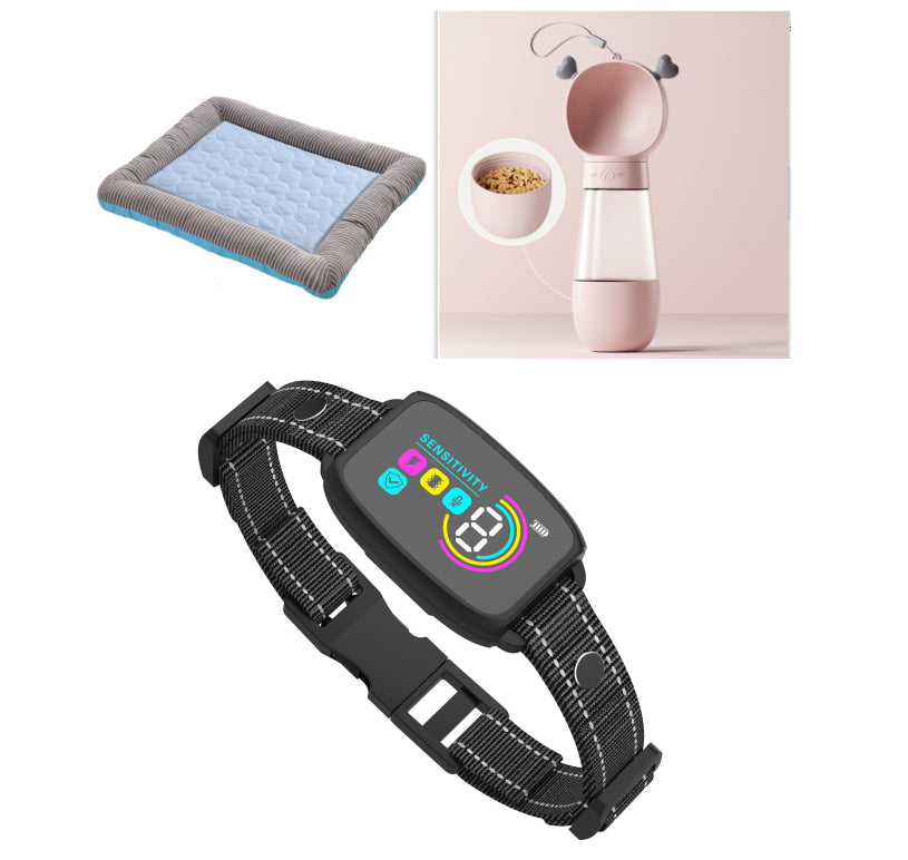Smart Anti-Bark Rechargeable Dog Training Collar (IP67 Waterproof)