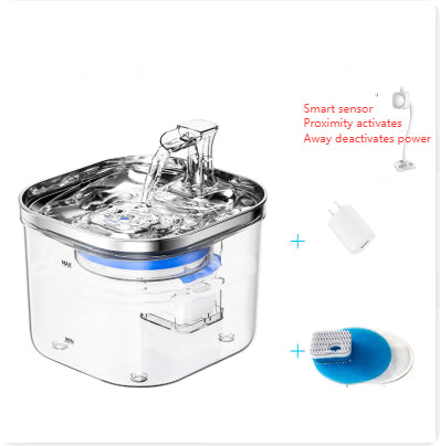 Stainless Steel Automatic Pet Water Fountain 2L