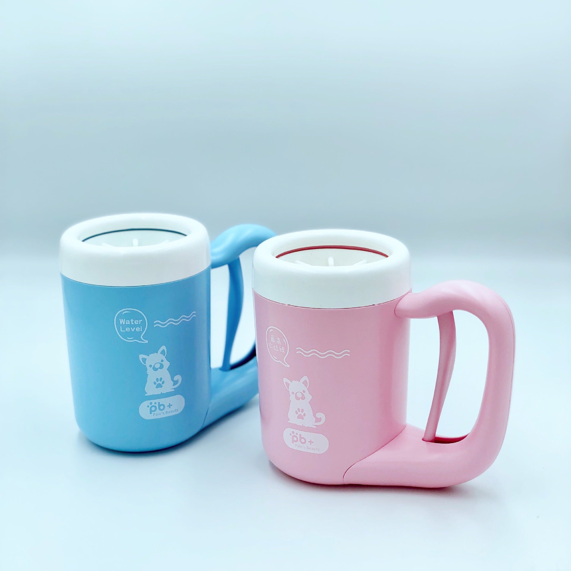 Pet Paw Cleaner Cup with Soft Silicone Brush
