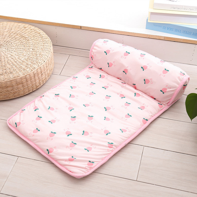 Cooling Pet Mat Ice Silk Dog & Cat Bed