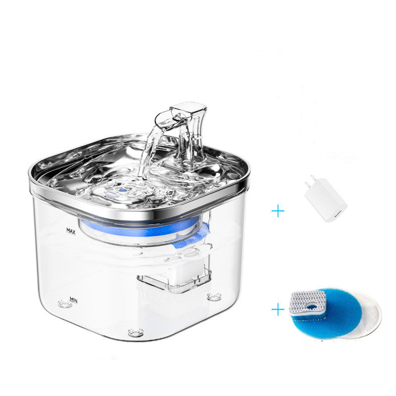 Stainless Steel Automatic Pet Water Fountain 2L
