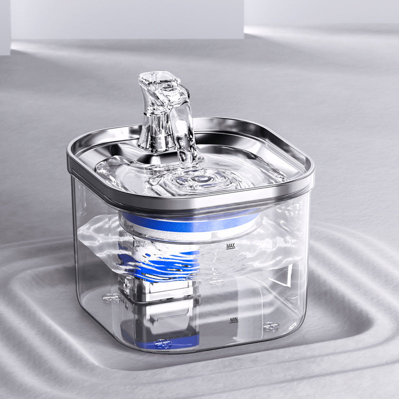 Stainless Steel Automatic Pet Water Fountain 2L