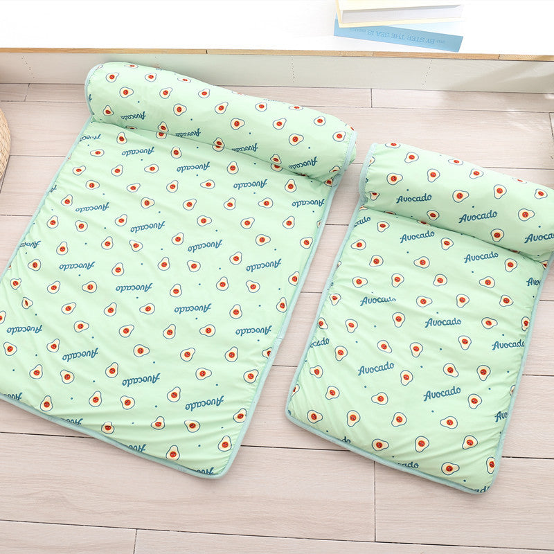 Cooling Pet Mat Ice Silk Dog & Cat Bed