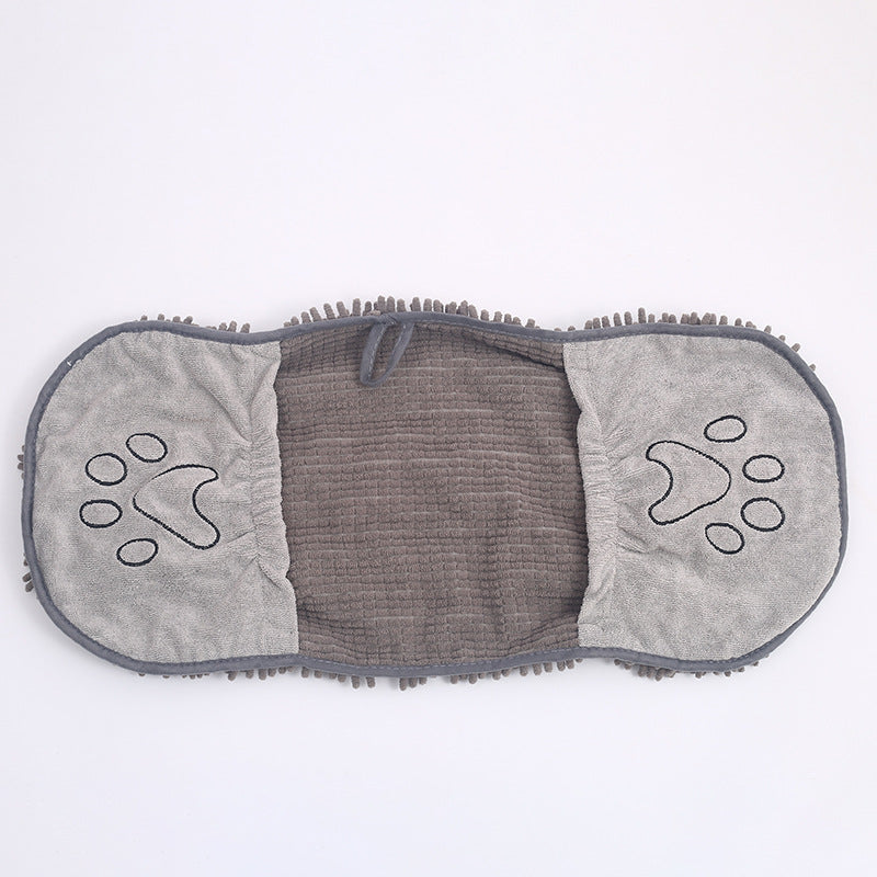 Chenille Dog Bath Towel – Ultra Absorbent