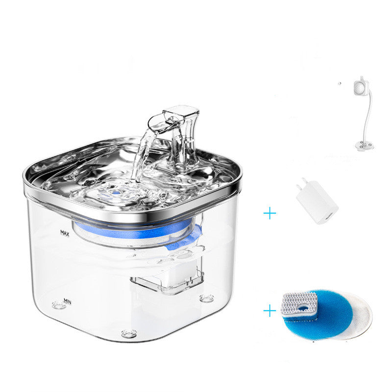 Stainless Steel Automatic Pet Water Fountain 2L