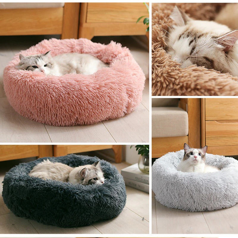 Super Soft Washable Long Plush Pet Kennel Deep Sleep Dog House