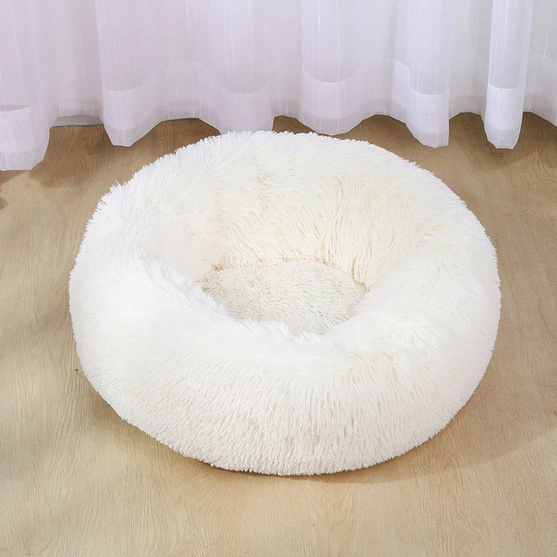 Super Soft Washable Long Plush Pet Kennel Deep Sleep Dog House